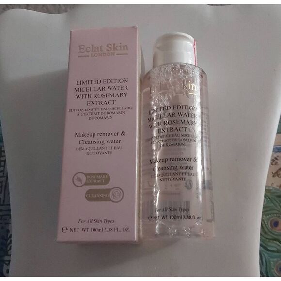 BNIB~ECLAT SKIN LONDON Limited Edition Micellar Cleansing Water/Makeup Remover - Picture 1 of 3